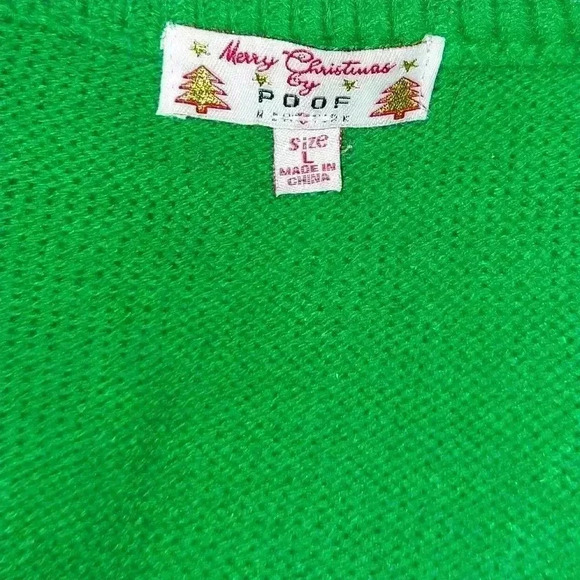 Merry Christmas by Poof Holiday Gnome Sweater Vest - Picture 4 of 4